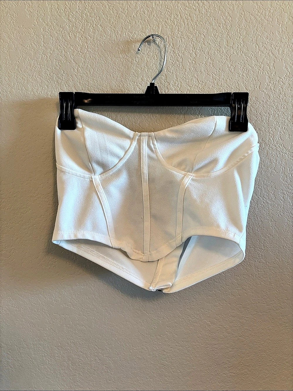 White One-Piece Swimsuit Size Medium